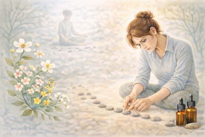 De Controleur Bachbloesems bij Fawning